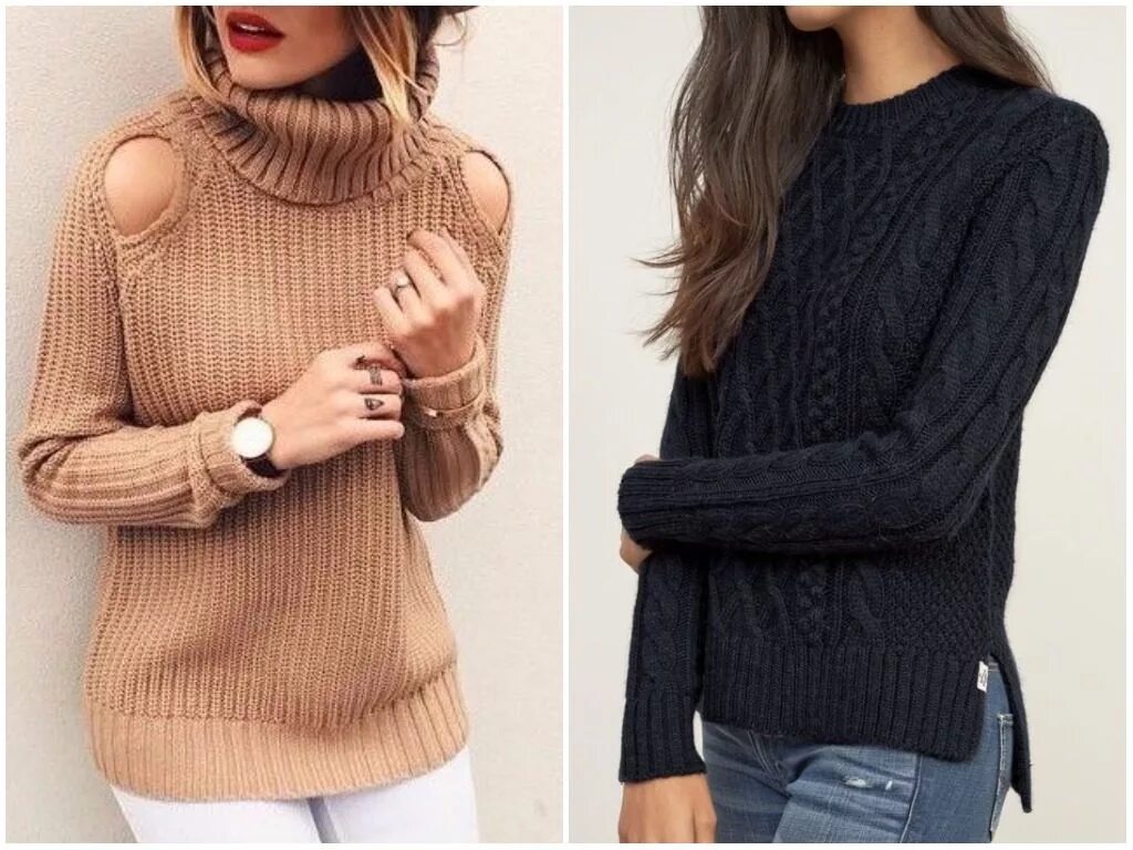 Стильные свитера для женщин. Стильный свитер женский. Вязаный свитер женский. Модные вязаные свитера. Джемперы своими руками