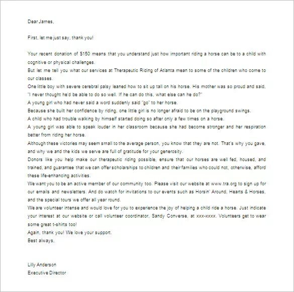 For some time the children. Thank you letter example. thank for donation. the program she to watch for some time suddenly stopped.