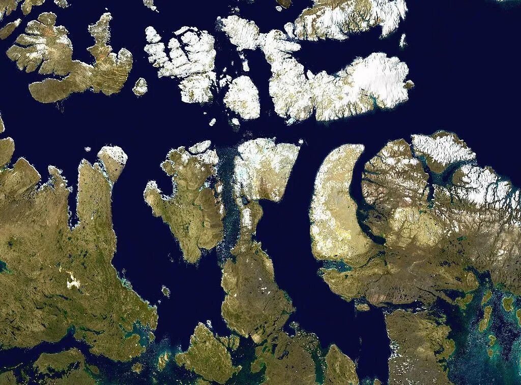 Большой остров канады. Арктические канадский Арктический архипелаг. Канадский архипелаг. Канадский Арктический архипелаг на карте. Залив Бутия.