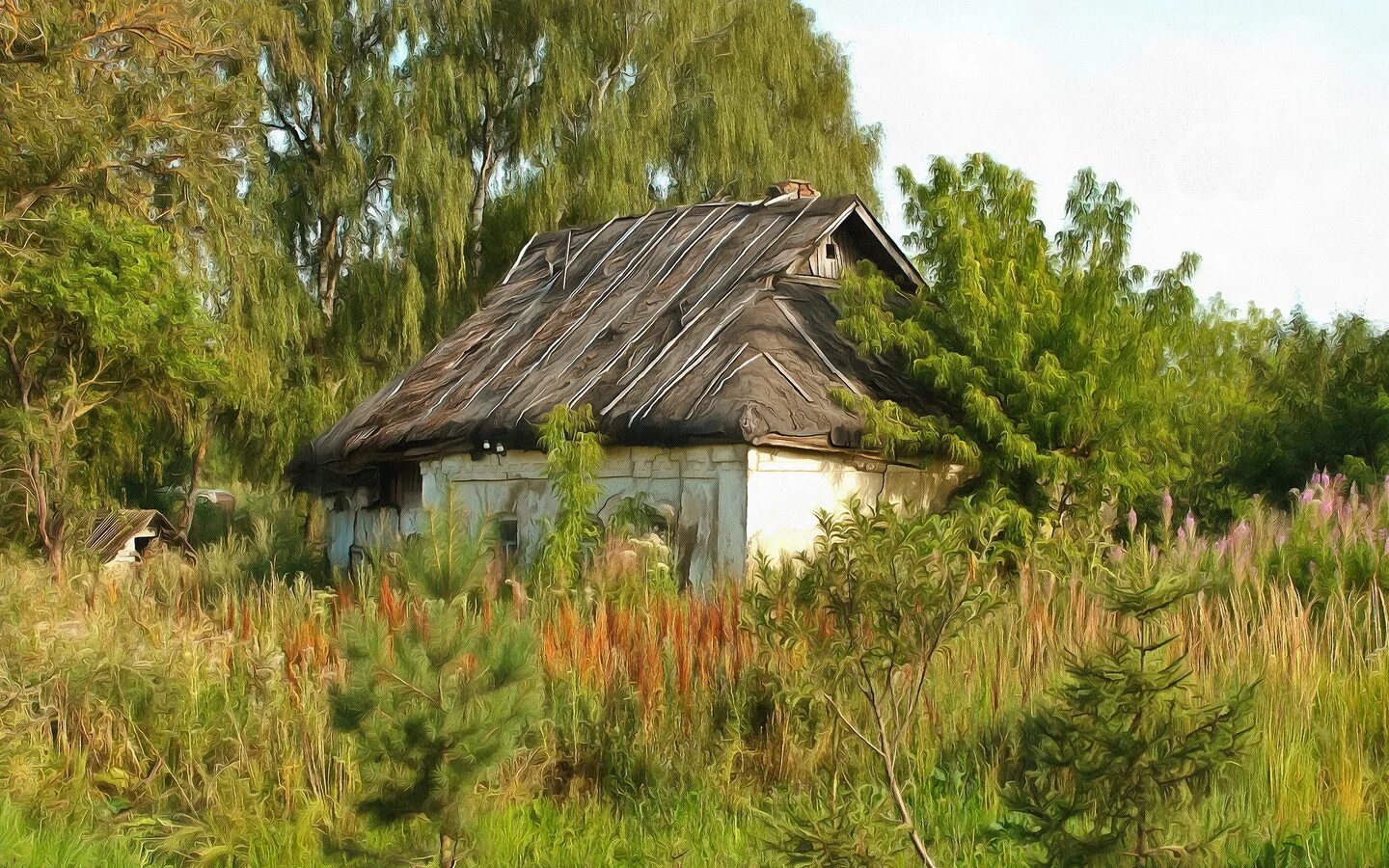 Хата дача и гараж успокоят мою блаж