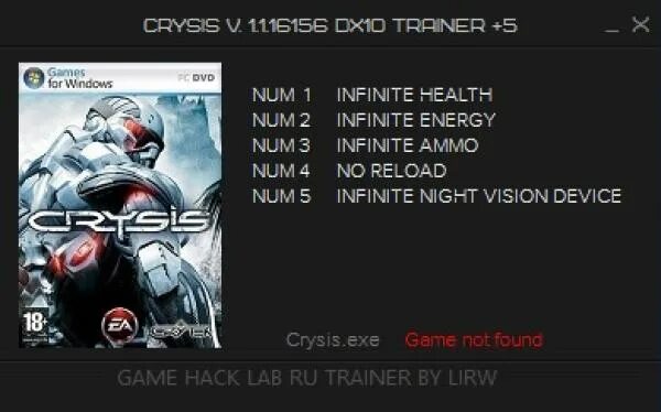 Crysis trainer