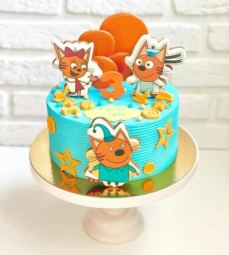 Pin on 4 года Эми в стиле Три кота Birthday cakes girls kids, Girl cakes, Party 