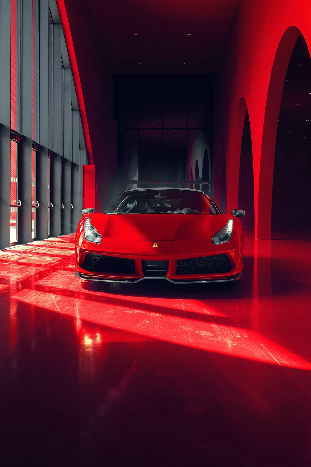 2018 Ferrari 488 GTB Pogea Racing FPLUS Corsa. Феррари GTB 488 ава. Автомобиль красный. Машины (красная). Вертикальные машины м видео