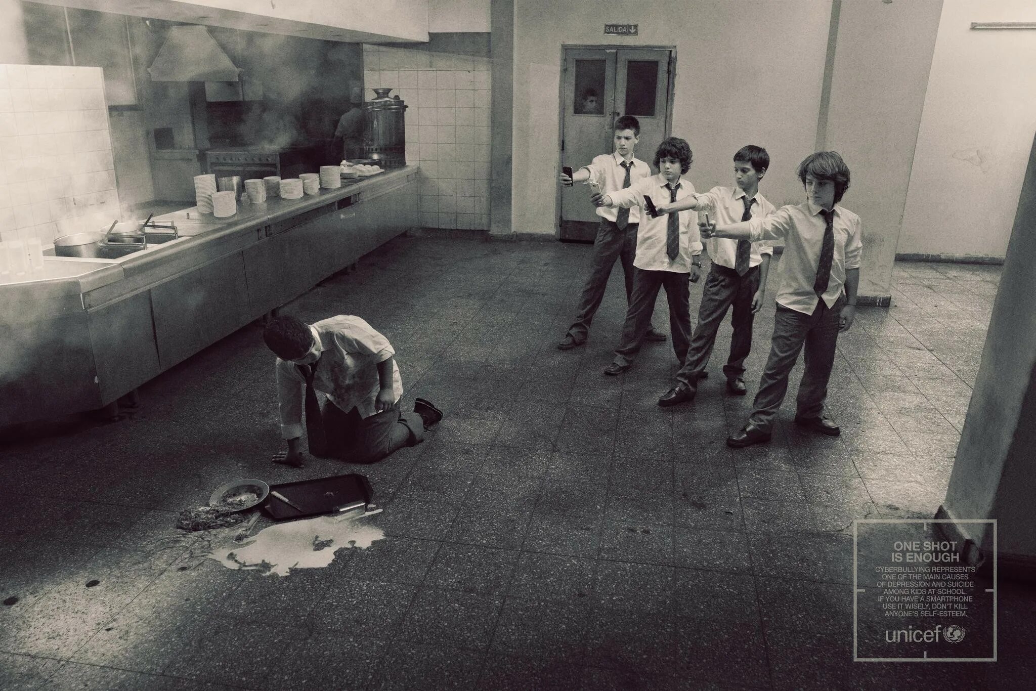 Не найдя поддержки среди своих одноклассников
