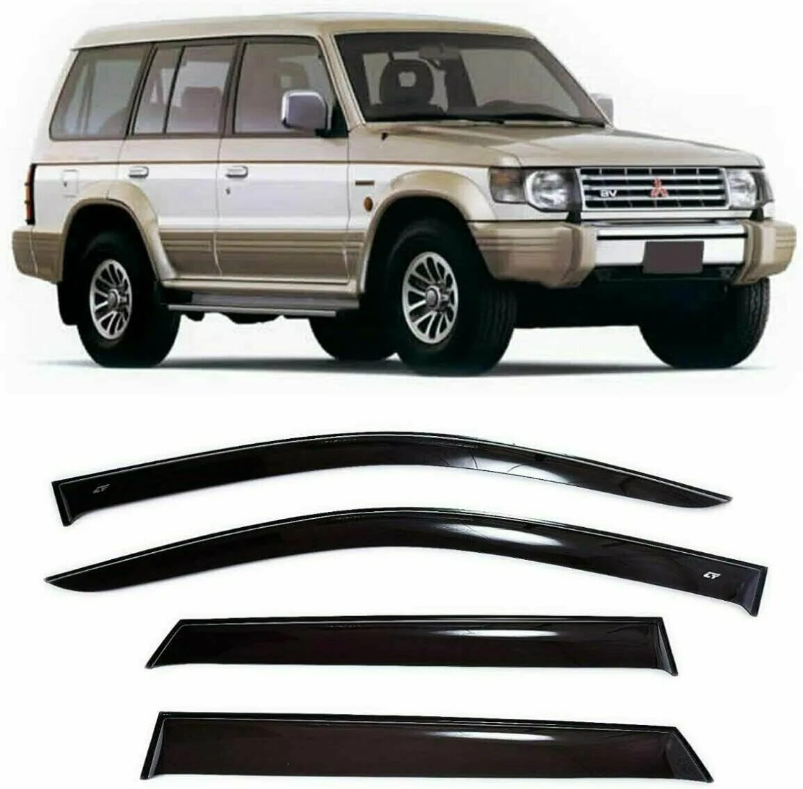 дефлектор окон для паджеро 4 cobra. дефлекторы на паджеро. ветровики митсубиси паджеро 4. дефлектор sim smipaj0712. дефлекторы на окна паджеро 4 широкие.