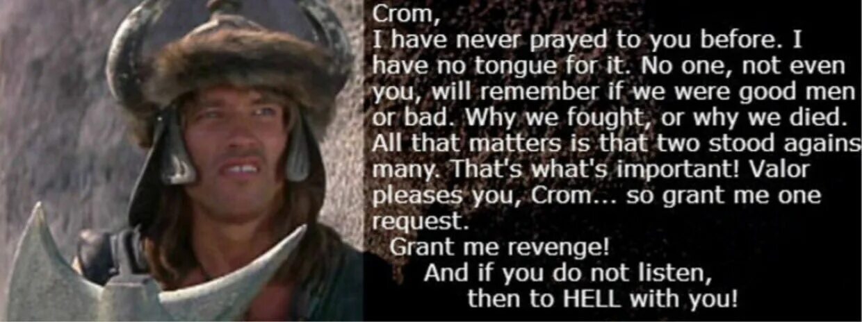 I have been better. Crom.com. Never forget what you are Fighting for. Remember what you are Fighting for. Don't say do your best, you will be in Trouble if he opens his hand and Prays.