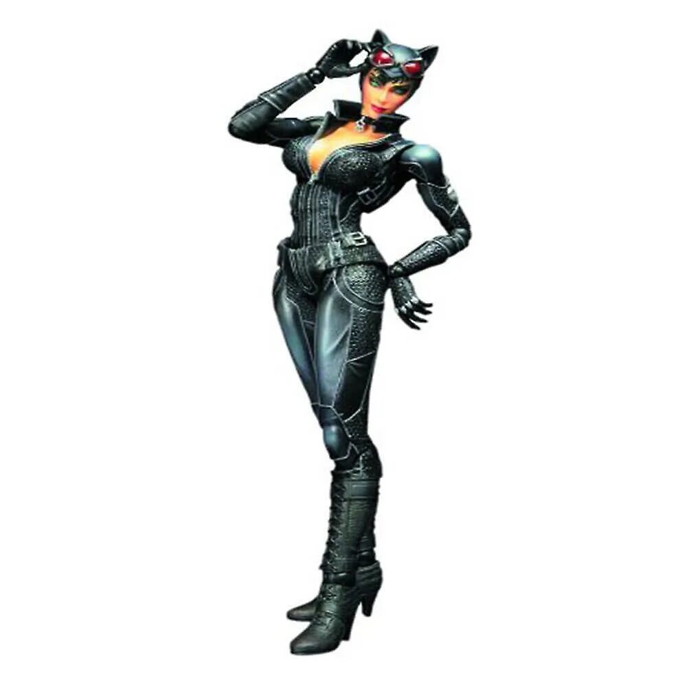 Кошка аркхем. Batman Arkham City Catwoman. Фигурки Бэтмен Аркхем Сити. Бэтмен Аркхем Сити женщина кошка. Batman Arkham City Catwoman арт.