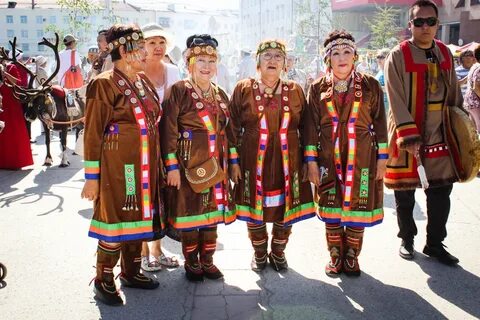 Национальные костюмы красноярского края