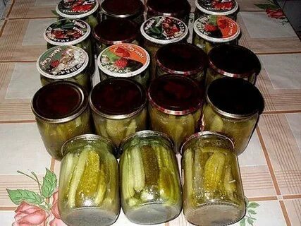 Огурцы в горчичной заливке быстрого приготовления