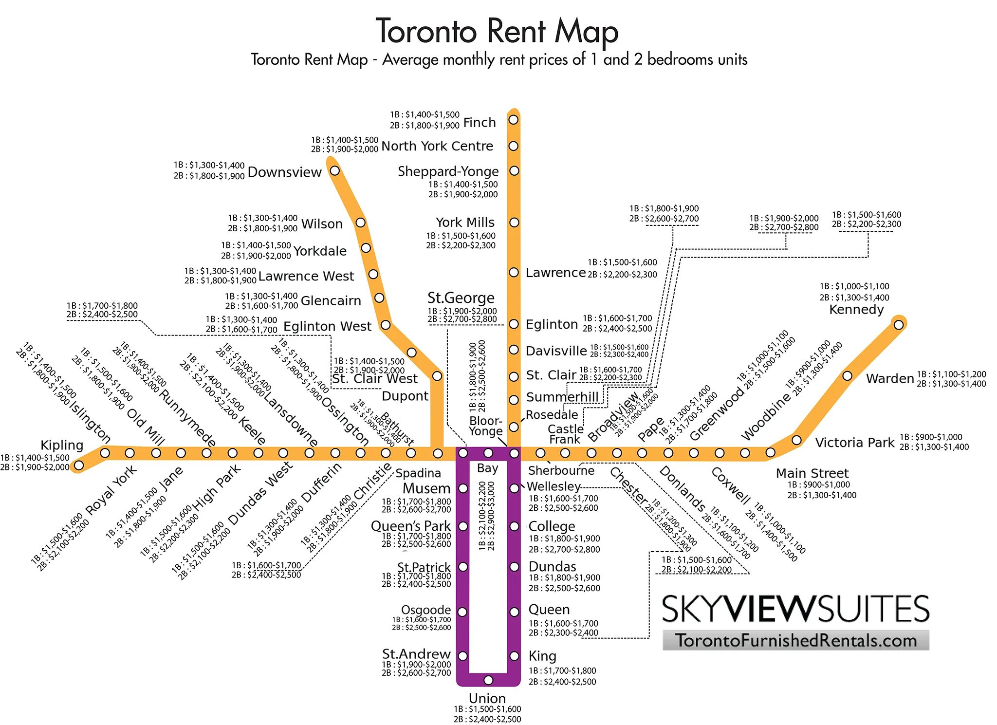 Карта метро Торонто. Toronto Subway Map. Торонто на карте. Метро Торонто схема. Карта rent