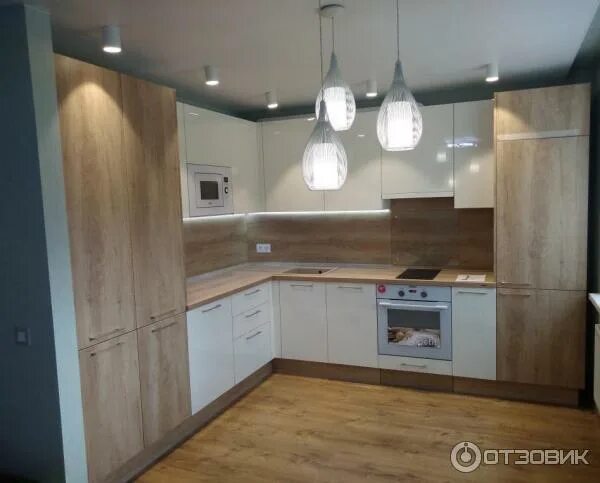Проект с розетками кухни лорена Панорама: Lorena, мебель для кухни, просп. Автозаводцев, 65, Миасс, Россия Янд