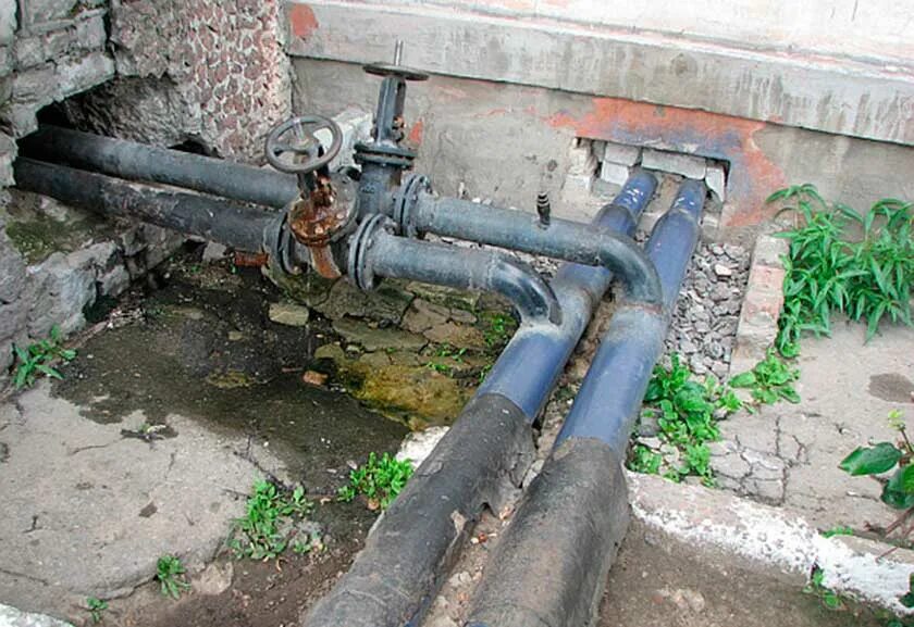 Герметизация инженерных коммуникаций. Приямок для теплотрассы. Ввод тепловых сетей. Сальник для прохода трубопроводов через стены. Ввод тепловых сетей.