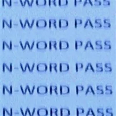 N word pass что это. N word pass.