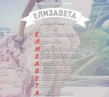 Елизавете как пишется