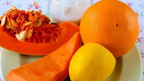 Тыква с апельсином и медом