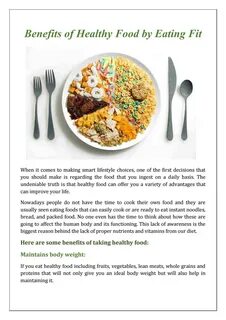 Benefit food