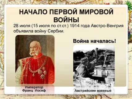 28 июля начало первой мировой