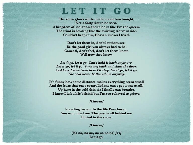 Let it go текст. Let it go песня. Let it go Lyrics Frozen. Let it go Let it go песня.