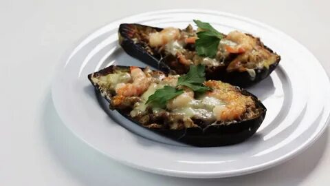 Фаршированные баклажаны с мясом