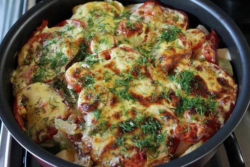 Овощная запеканка с кабачками. Легкий ужин в духовке. Картофельная запеканка с мясными шариками. Каннеллони / маникотти. Овощная запеканка.