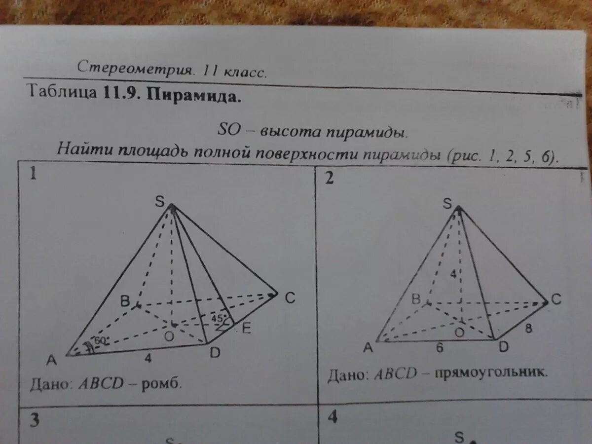 11.9 Пирамида so высота пирамиды. Стереометрия 11 класс таблица 11.8 пирамида. Стереометрия 11 класс высота пирамиды. Стереометрия 11 класс пирамида. Решение задачи правильной пирамиды