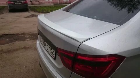 Спойлер на весту