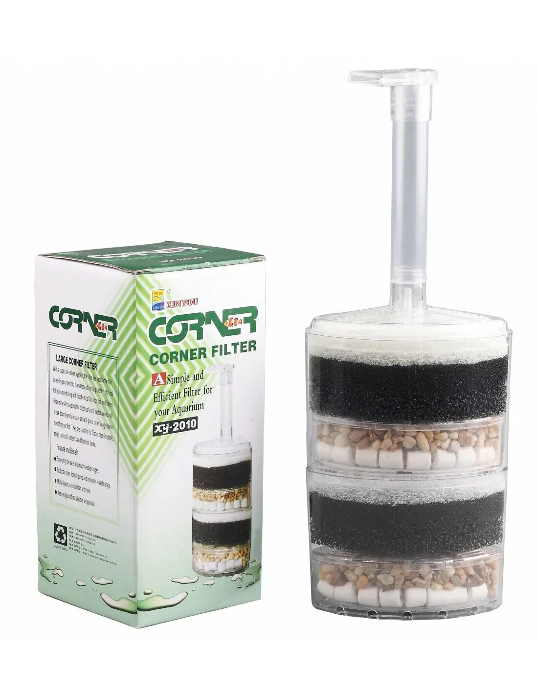 Corner filter