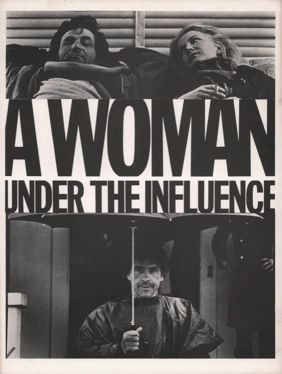 Under the influence x. Under the influence. женщина не в себе кассаветис.