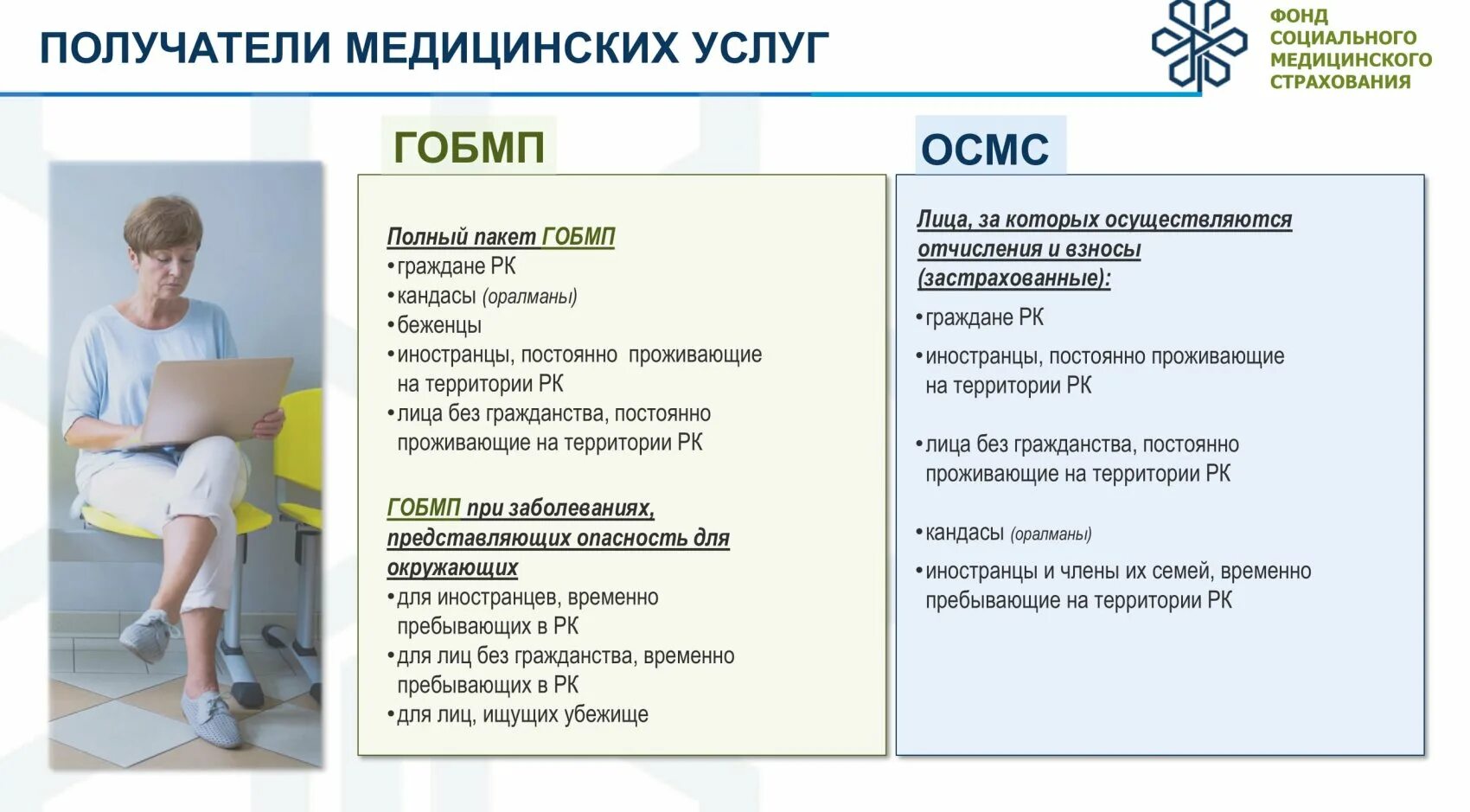 Мед страховка в казахстане. Гарантированный объем бесплатной медицинской помощи. Социальному и обязательному медицинскому страхованию. Обязательное медицинское страхование в РК. Закона РК об обязательном социальном медицинском страховании.