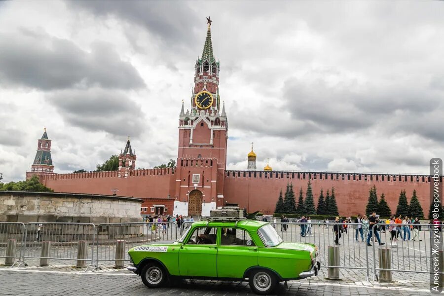 Москвичи летом