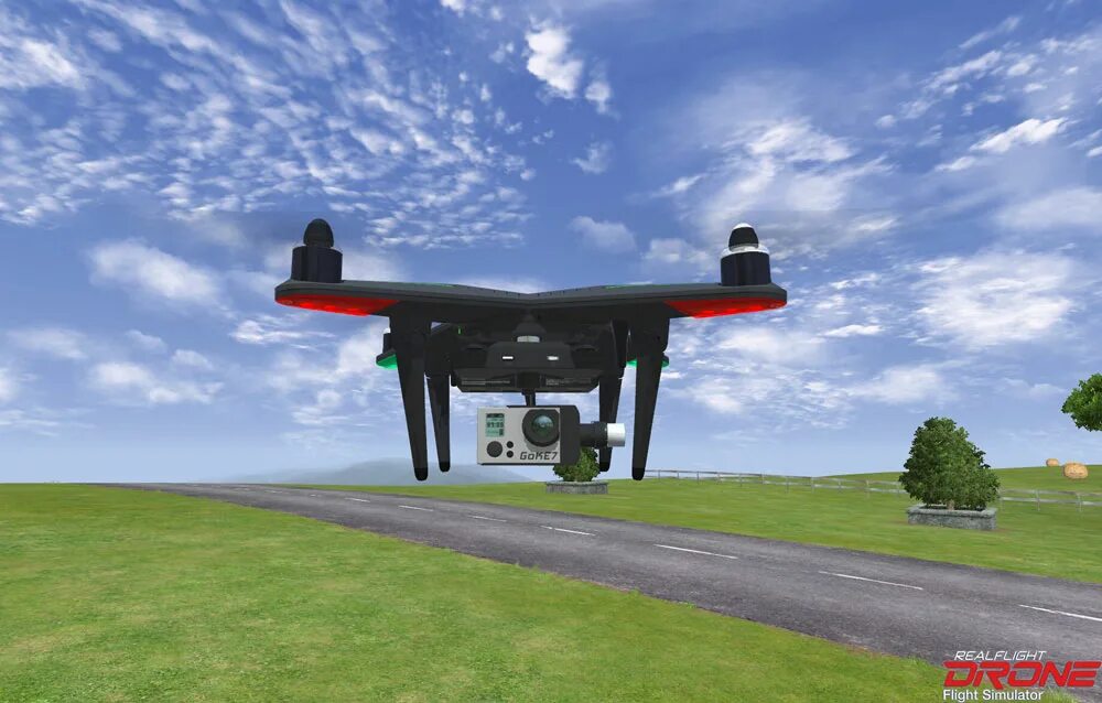 Drone flight simulator