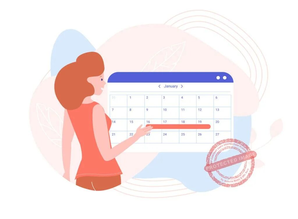 The girl is planning to