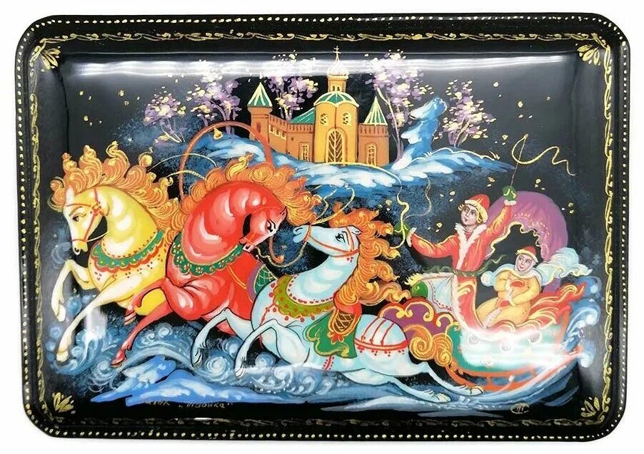 палеха 3. шкатулки палех босх. лаковая шкатулка палех тройка. шкатулка палех "тройка". лаковая шкатулка палех тройка.