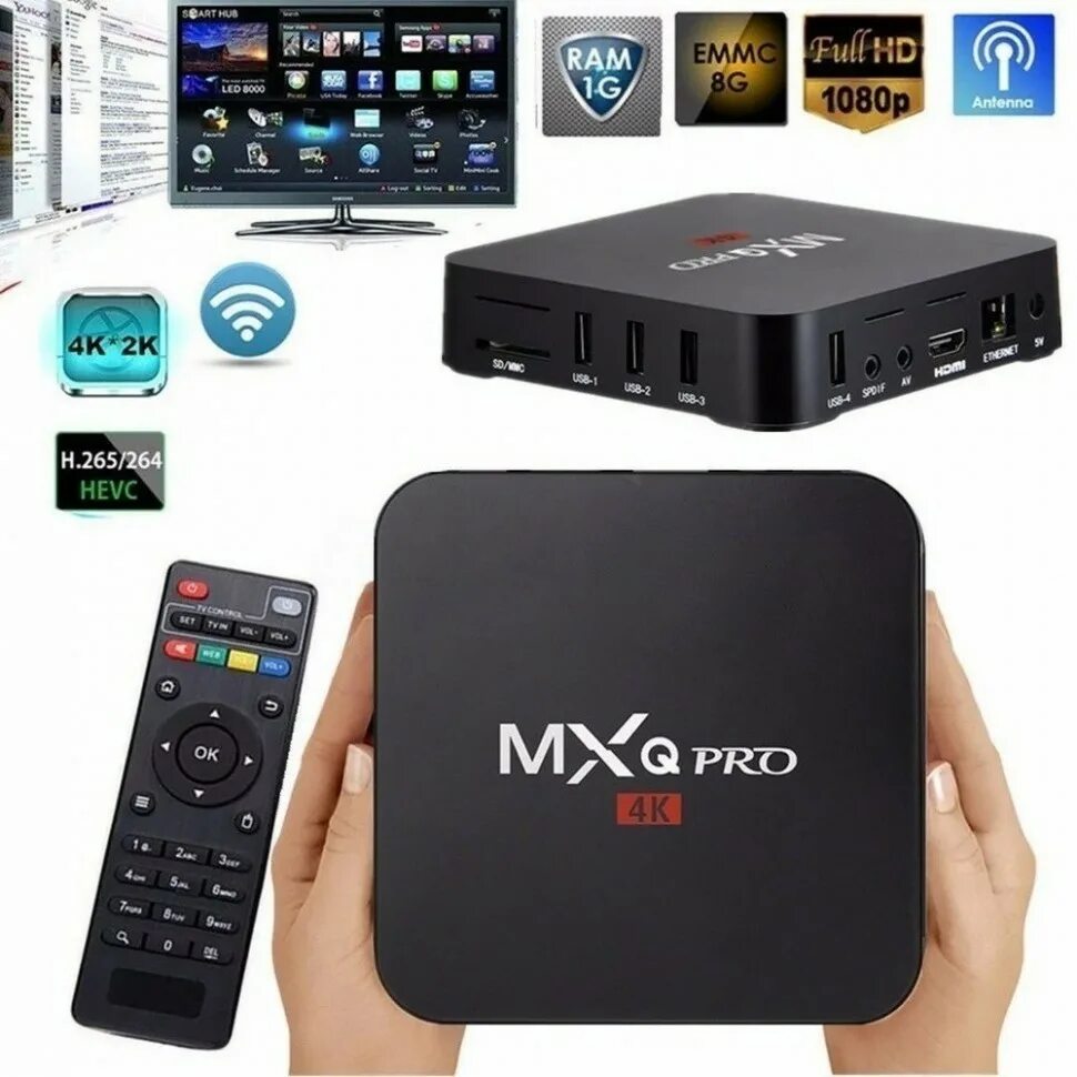 Смарт приставки купить недорого. Smart TV Box x96 Mini.