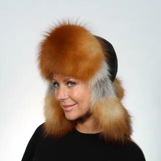 Шапка из лисы