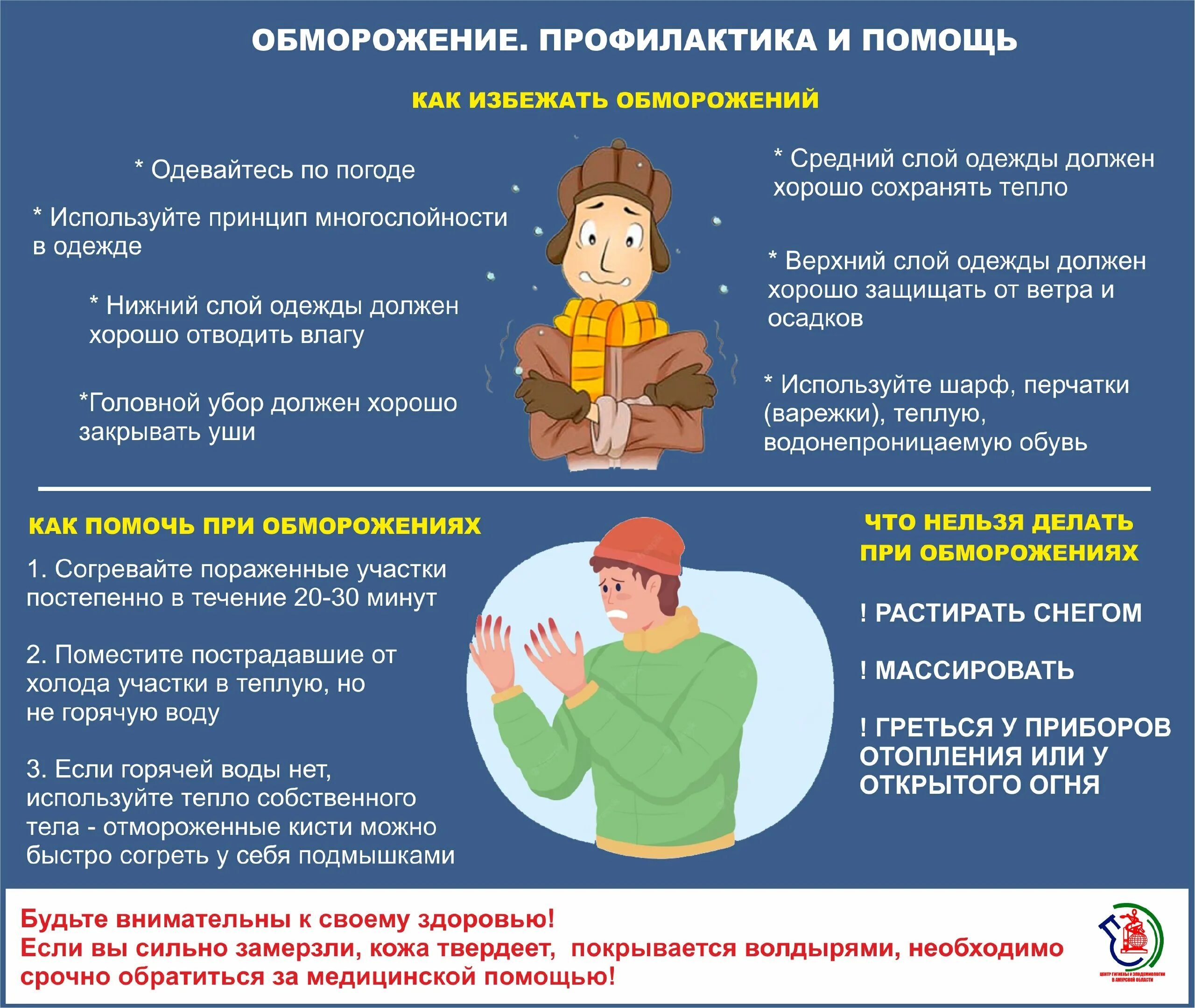 признаки обморожения щек у ребенка