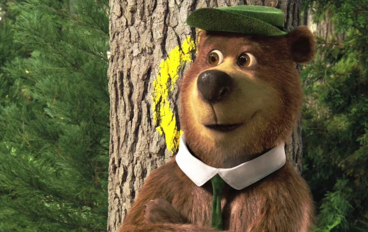 Говорящий медведь 1. Медведь из мультика. Медведь в шляпе.