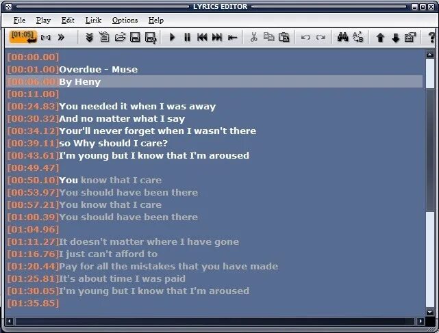 LRC Editor. Как работать в synced Lyrics Editor. Best Edit Lyrics program. Lyric edit