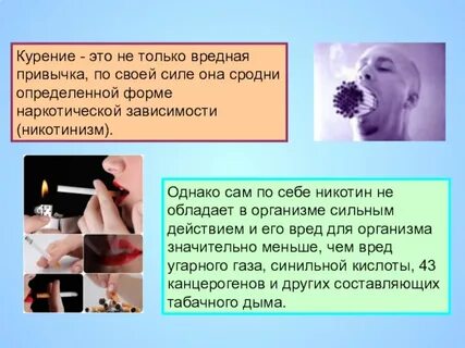 Привычка курение