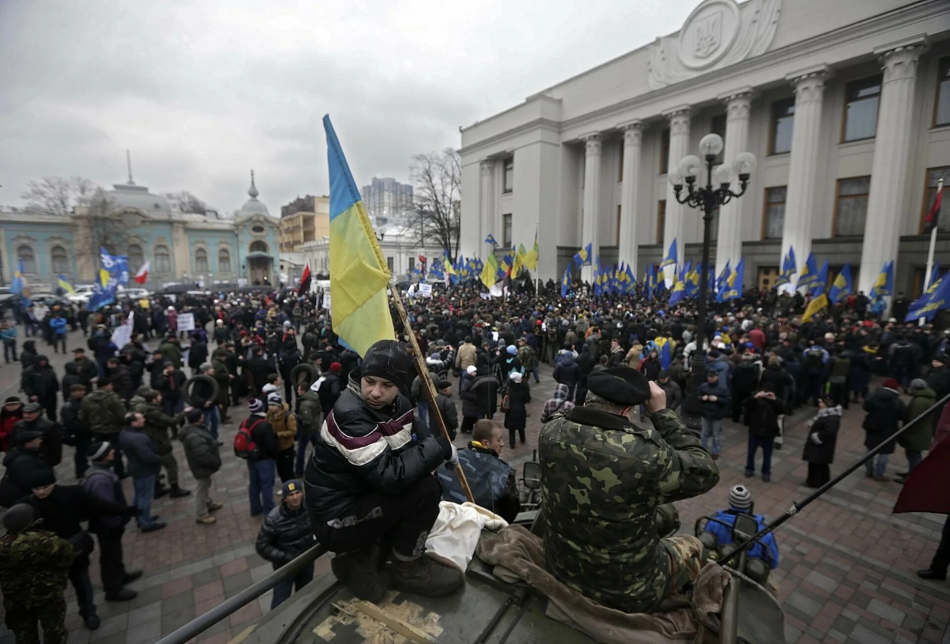 Почему сегодня в украине. Киев сейчас. 27 Февраля 2014 Киев. Захват Киевской рады 2014.