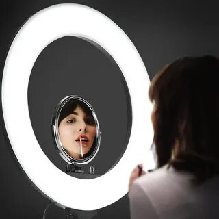 Лампа кольцевая Ring Light R-48B AC 18' 48W с сумкой и штативом Salont...