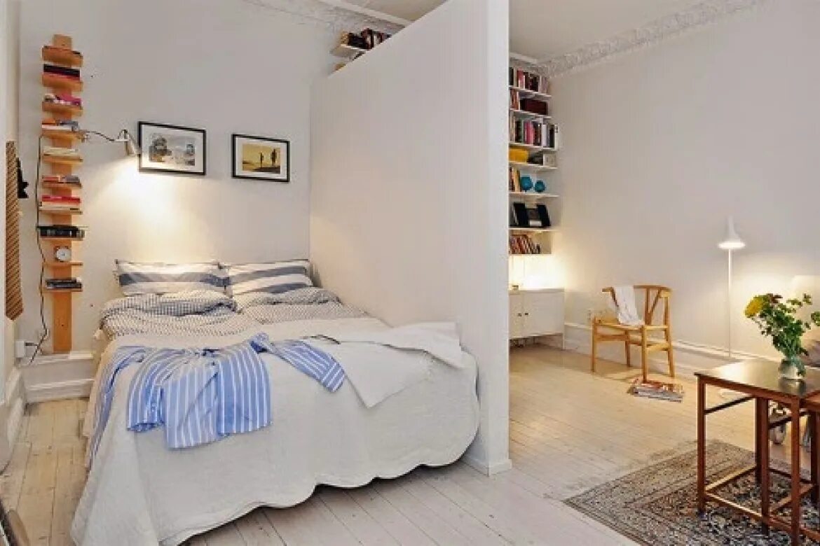 Перегородка в комнате из гипсокартона. Зонирование пространства в комнате. Перегородка в комнате. Зонирование комнаты гипсокартонной перегородкой. Разделение комнаты шкафом.