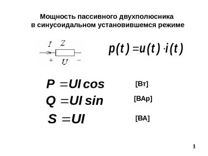 Пассивная мощность