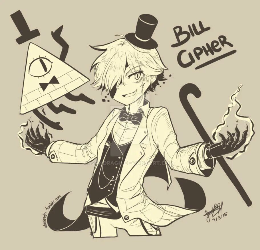 Bill cipher reader