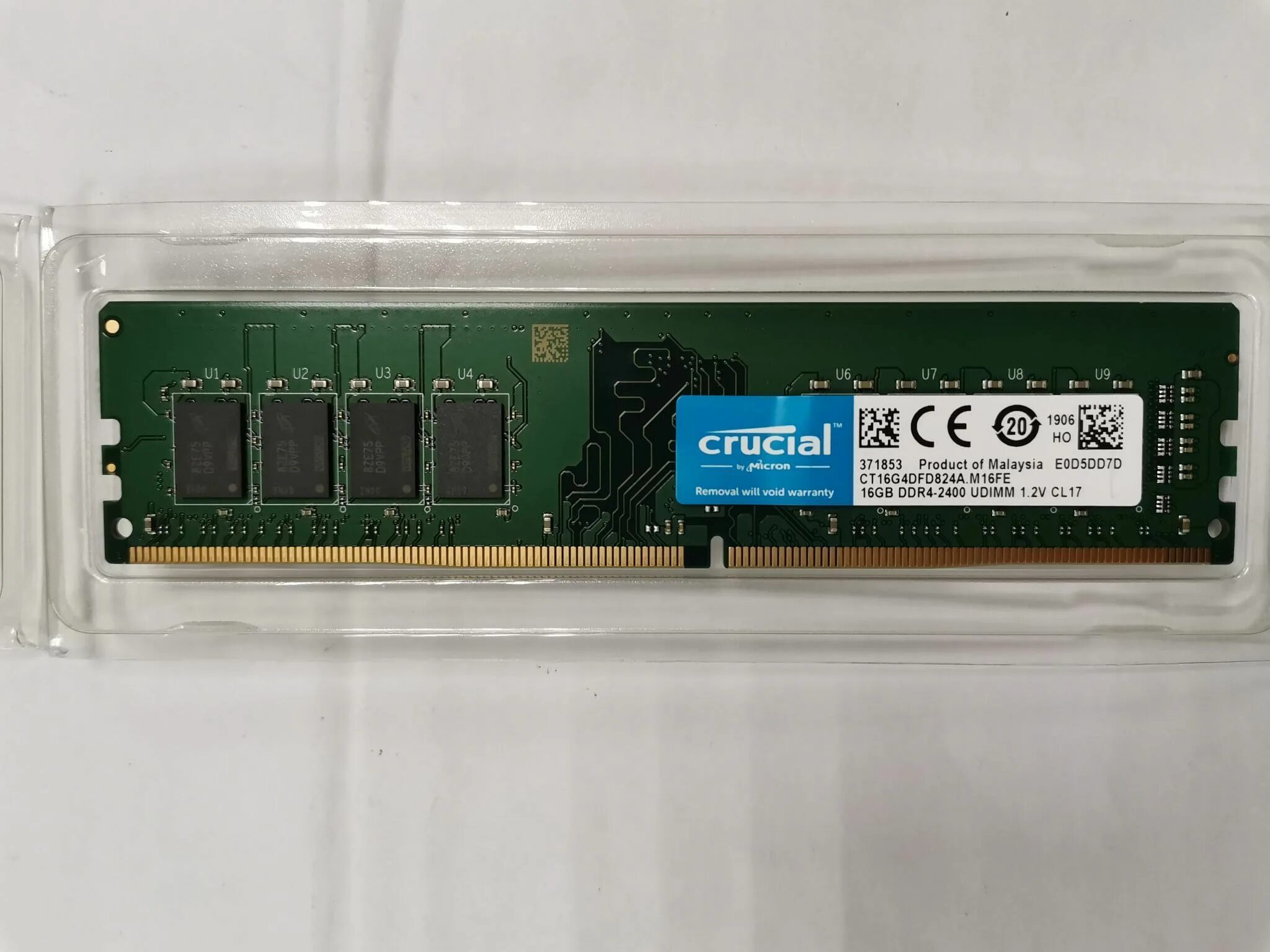 Оперативная память crucial 16gb