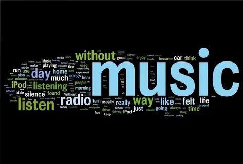Английский текст music music music