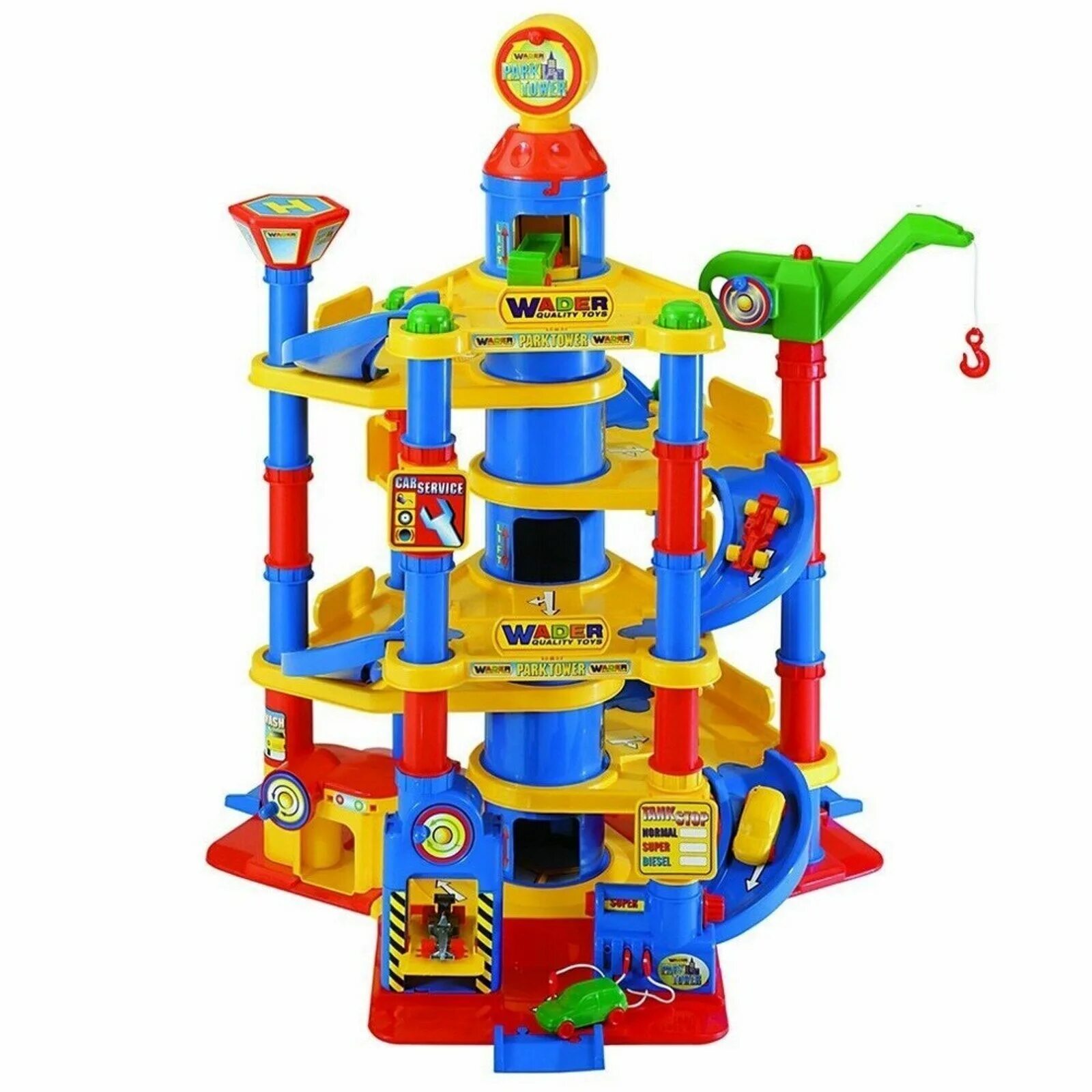 Park toys. Park Tower игрушка. Wader игрушки. Паркинг башня игрушка. Игрушка башня с машинками.