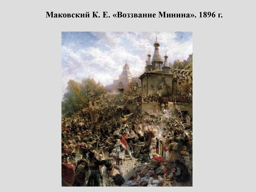 Что такое воззвание. «воззвание минина» (1896) маковский. картина маковского воззвание минина. маковский художник воззвание минина.