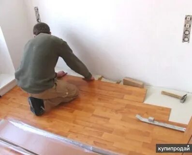 Положить ламинат стяжку