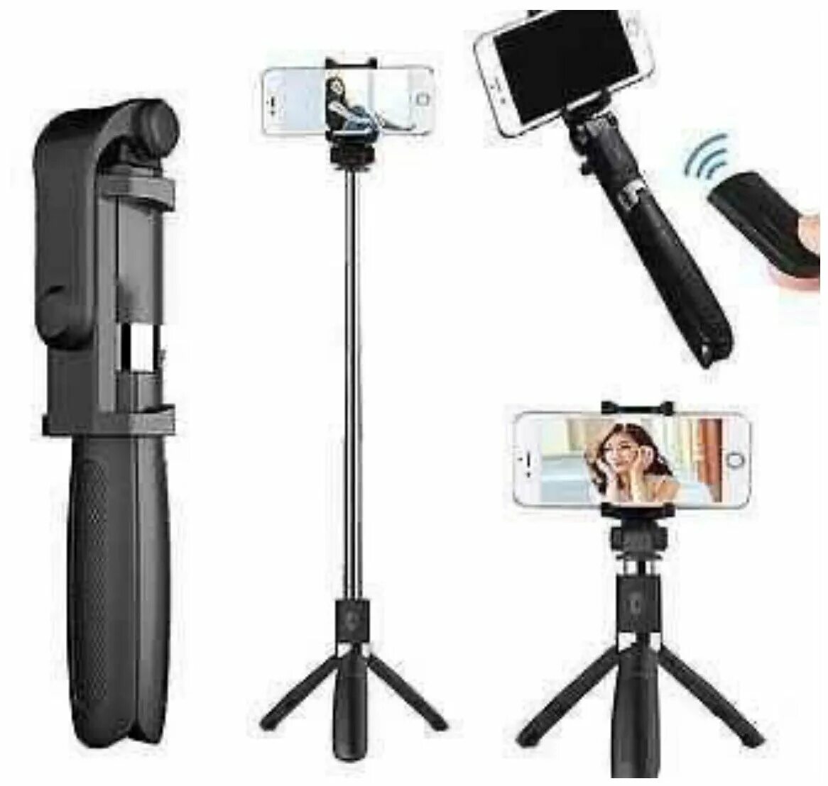 Монопод трипод с блютузом. Трипод selfie stick l01. селфи штатив hoco k14 трипод-стабилизатор, черный. монопод трипод с блютуз пультом p40l. монопод трипод с блютуз пультом r6 черный isa.